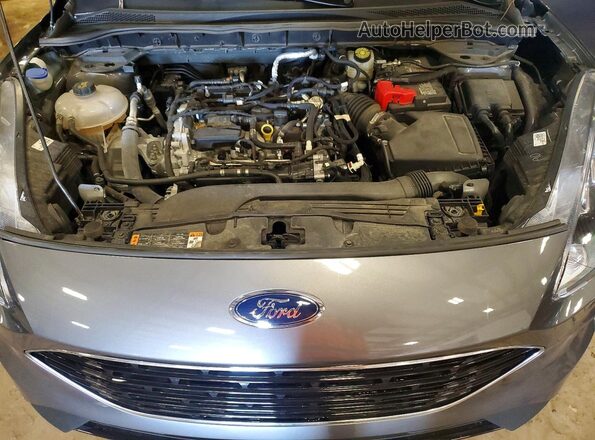 1FMCU9G6XMUA48602 2021 FORD ESCAPE Gray უკანა სალონის ხედი