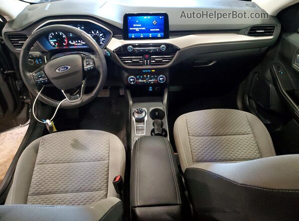 1FMCU9G6XMUA48602 2021 FORD ESCAPE Gray წინა პანელის ხედი