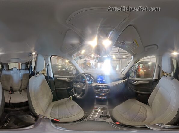 1FMCU9G6XMUA48602 2021 FORD ESCAPE Gray VIN კოდის სტიკერის ხედი
