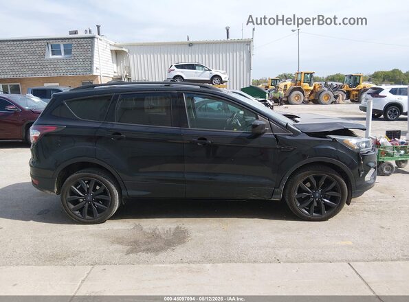 1FMCU9G92HUB06458 2017 FORD ESCAPE Black Vista interior de 360 grados
