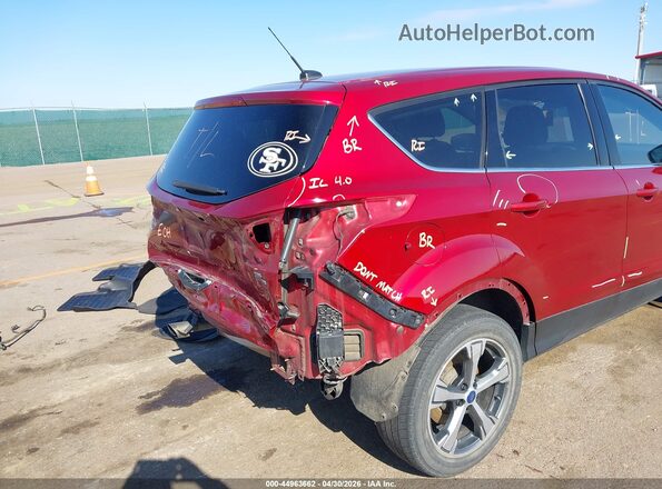 1FMCU9G96HUB44291 2017 FORD ESCAPE Красный Вид спереди