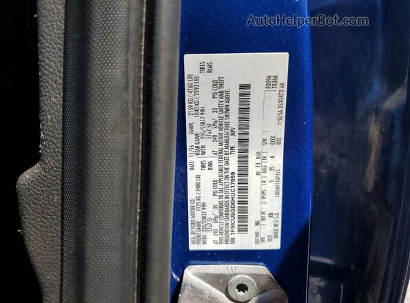 1FMCU9GD0HUC17059 2017 FORD ESCAPE Blue 