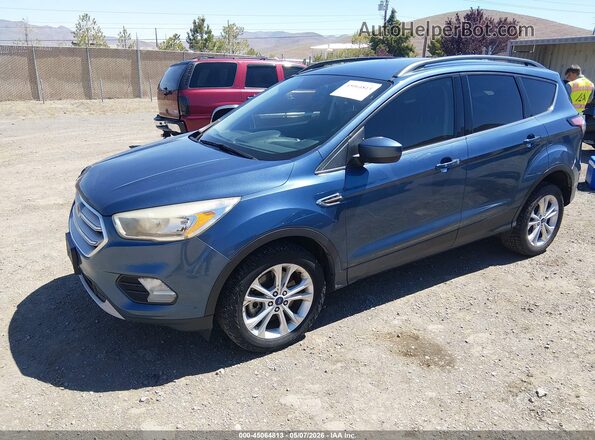 1FMCU9GD0JUA04781 2018 FORD ESCAPE Blue 