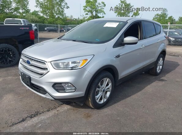 1FMCU9GD0KUA31352 2019 FORD ESCAPE Silver Առջևի ձախ երեք քառորդ տեսարան