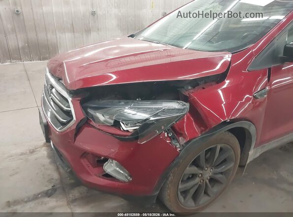 1FMCU9GD0KUC04464 2019 FORD ESCAPE Maroon Вид спереду