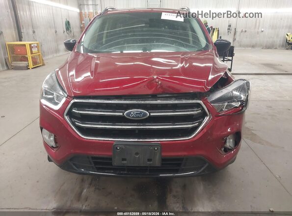 1FMCU9GD0KUC04464 2019 FORD ESCAPE Maroon Вид задньої частини салону