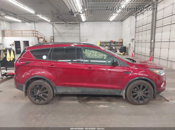 1FMCU9GD0KUC04464 2019 FORD ESCAPE Maroon Панорамний вид салону 360°