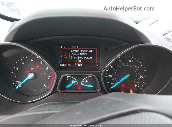 1FMCU9GD0KUC06411 2019 FORD ESCAPE Серый Вид задних сидений