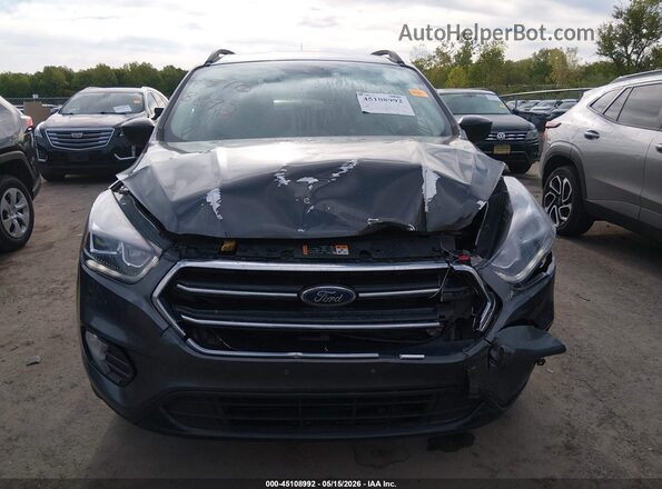 1FMCU9GD0KUC06411 2019 FORD ESCAPE Серый Вид щитка приборов