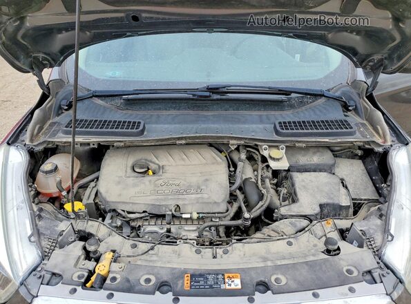 1FMCU9GD1HUD06378 2017 FORD ESCAPE Серый 