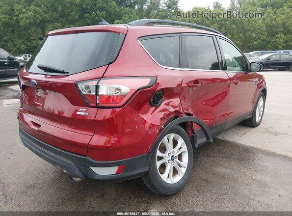 1FMCU9GD1JUB01536 2018 FORD ESCAPE Red Rear right
