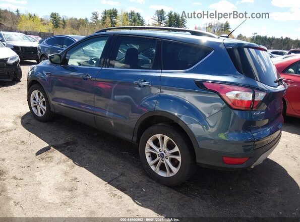 1FMCU9GD1JUB75779 2018 FORD ESCAPE Синий Задняя левая четверть