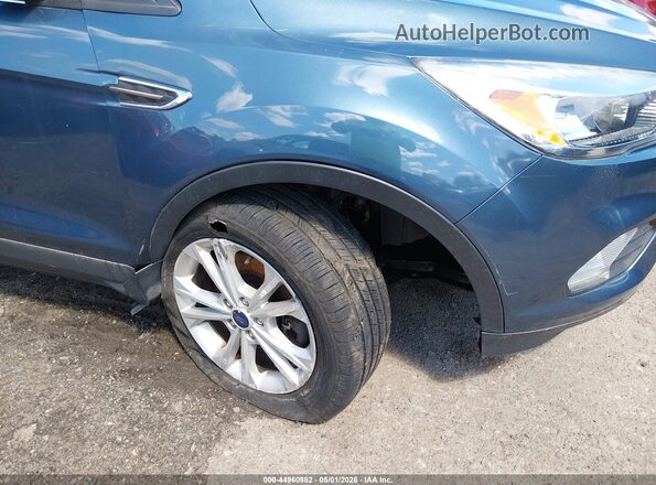 1FMCU9GD1JUB75779 2018 FORD ESCAPE Синий Вид спереди
