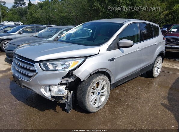 1FMCU9GD2HUC25454 2017 FORD ESCAPE Silver Przód lewy