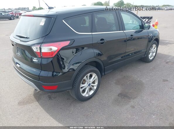 1FMCU9GD2HUF08274 2017 FORD ESCAPE Black Trasero derecho