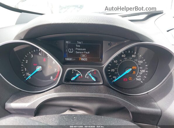 1FMCU9GD2HUF08274 2017 FORD ESCAPE Black Vista de los asientos traseros