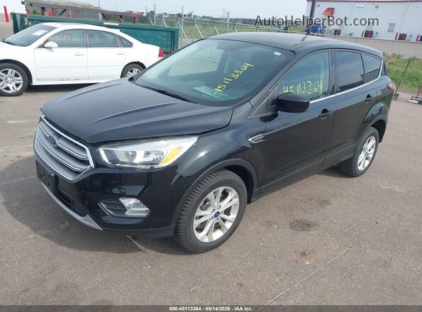 1FMCU9GD2HUF08274 2017 FORD ESCAPE Black Vista tres cuartos delantera izquierda