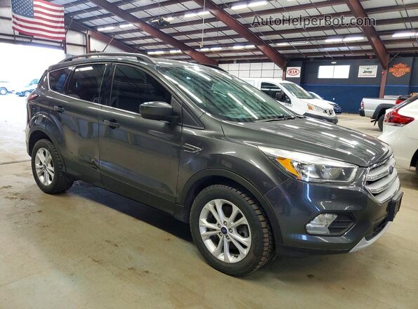 1FMCU9GD2JUA38673 2018 FORD ESCAPE Gray 