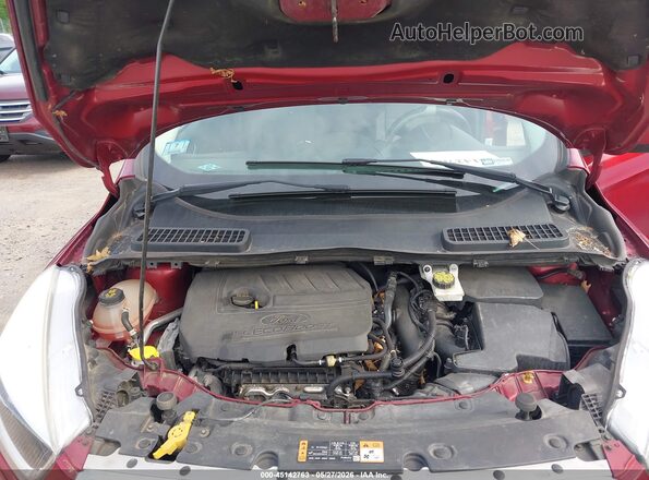 1FMCU9GD2JUB54925 2018 FORD ESCAPE Red Հետևի տեսք