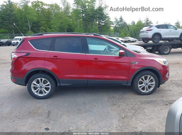 1FMCU9GD2JUB54925 2018 FORD ESCAPE Red Սալոնի հետևի տեսք