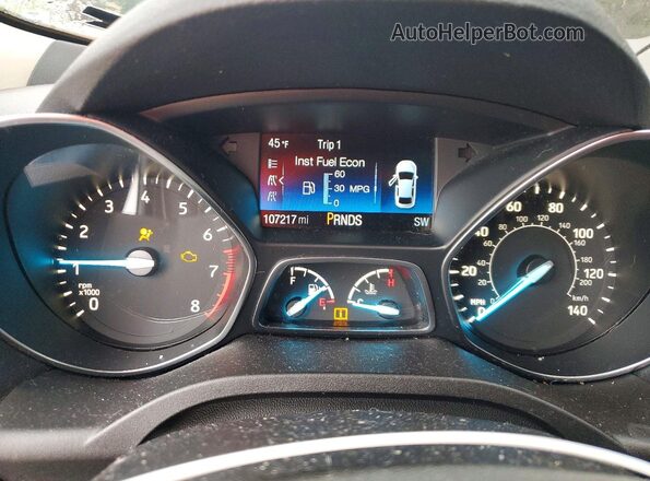 1FMCU9GD2KUA51764 2019 FORD ESCAPE Silver 