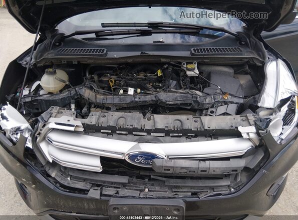 1FMCU9GD2KUB17858 2019 FORD ESCAPE Черный Вид сзади