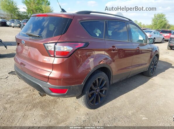 1FMCU9GD3JUB99971 2018 FORD ESCAPE Burgundy Trasero derecho