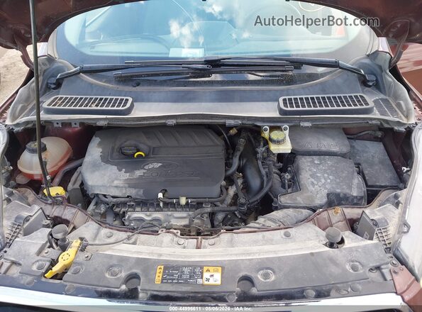 1FMCU9GD3JUB99971 2018 FORD ESCAPE Burgundy Vista trasera