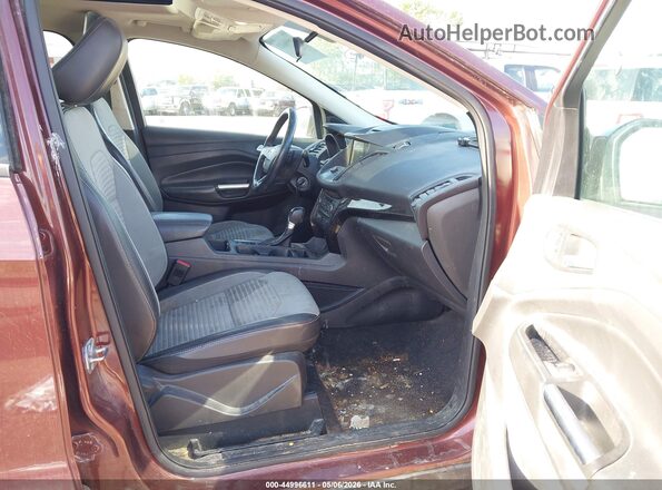 1FMCU9GD3JUB99971 2018 FORD ESCAPE Burgundy Vista interior delantera