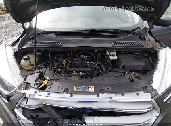 1FMCU9GD3KUA96258 2019 FORD ESCAPE Gray Вид ззаду