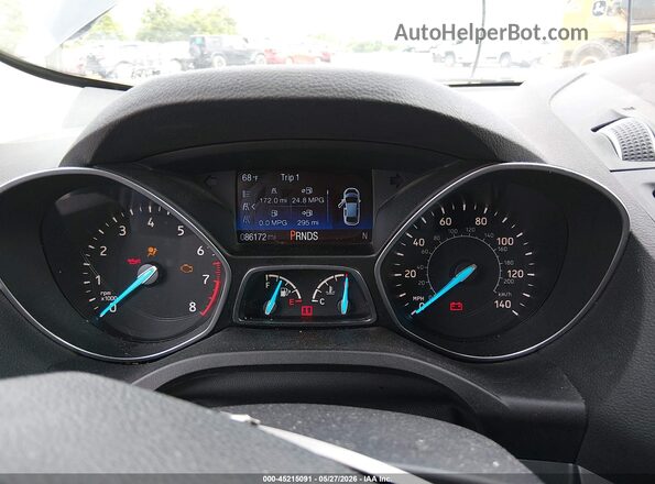 1FMCU9GD3KUA96258 2019 FORD ESCAPE Gray Вид задніх сидінь