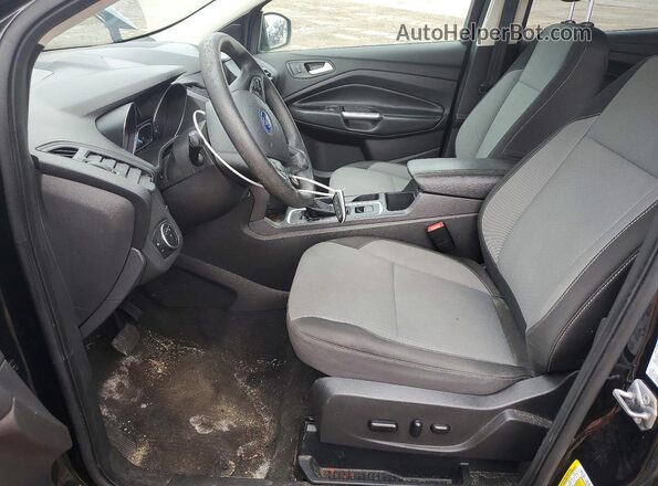1FMCU9GD3KUB70973 2019 FORD ESCAPE Черный Вид салона спереди