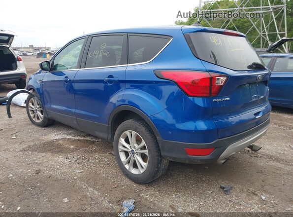1FMCU9GD3KUC14860 2019 FORD ESCAPE Blue Tył lewy