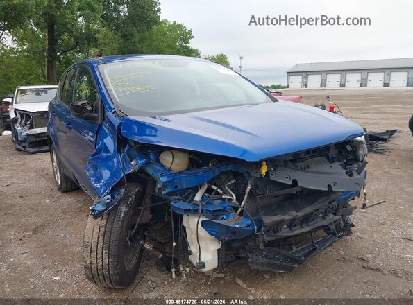 1FMCU9GD3KUC14860 2019 FORD ESCAPE Blue Widok z przodu