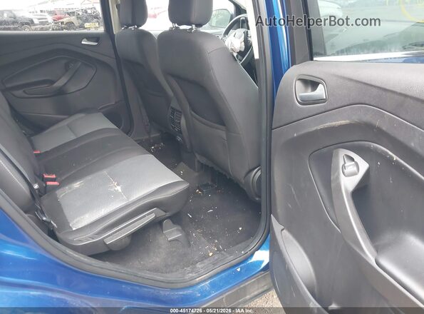 1FMCU9GD3KUC14860 2019 FORD ESCAPE Blue Widok naklejki z numerem VIN