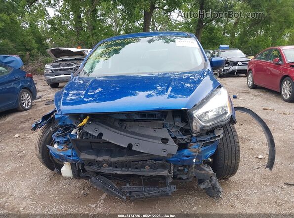 1FMCU9GD3KUC14860 2019 FORD ESCAPE Blue Widok zestawu wskaźników