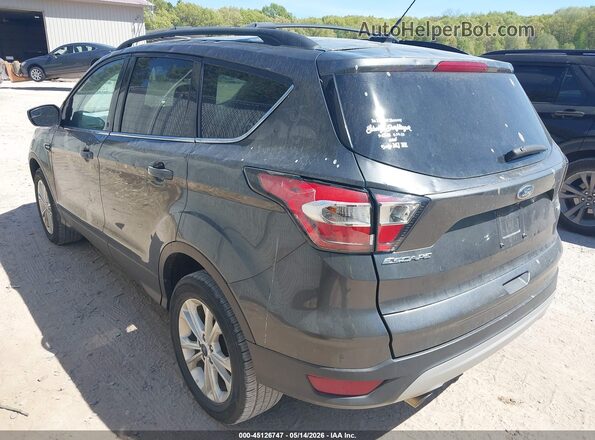 1FMCU9GD4JUB75551 2018 FORD ESCAPE Серый Задняя левая четверть