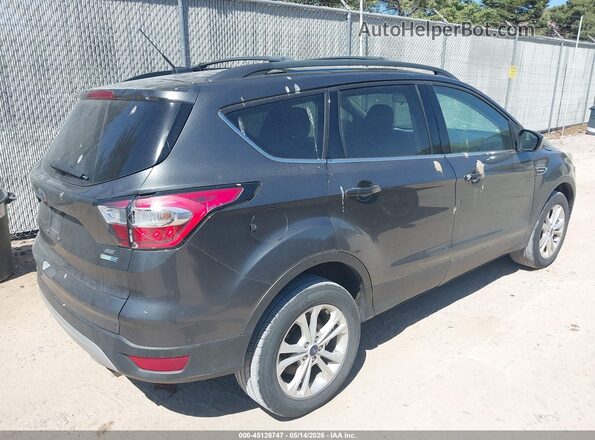 1FMCU9GD4JUB75551 2018 FORD ESCAPE Серый Задняя правая четверть