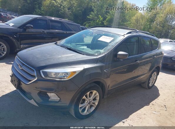 1FMCU9GD4JUB75551 2018 FORD ESCAPE Серый Панорамный вид салона 360°