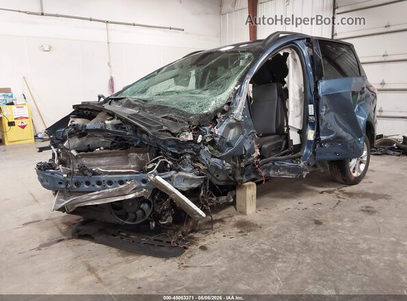 1FMCU9GD4JUC28815 2018 FORD ESCAPE Blue Vista tres cuartos delantera izquierda