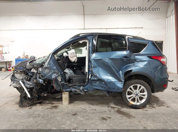 1FMCU9GD4JUC28815 2018 FORD ESCAPE Blue 
