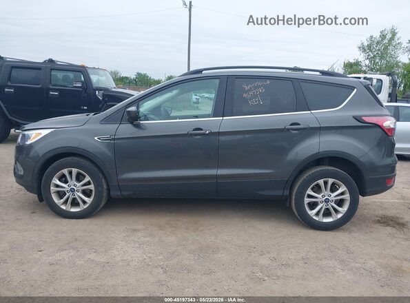 1FMCU9GD4JUD35847 2018 FORD ESCAPE Gray Vista interior de 360 grados