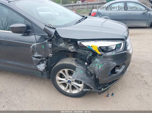 1FMCU9GD4JUD35847 2018 FORD ESCAPE Gray Vista frontal