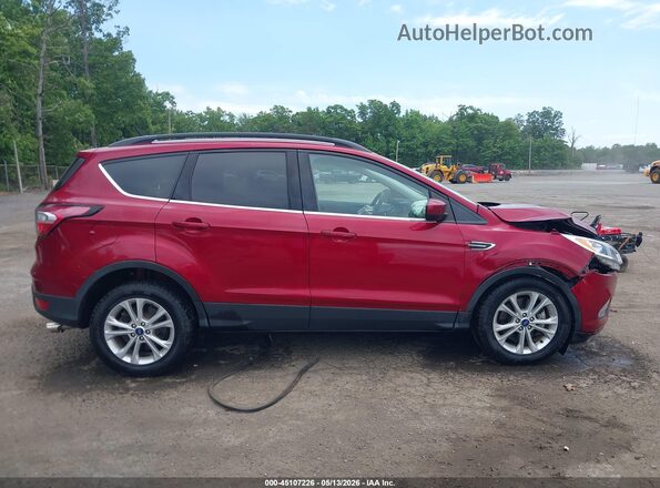 1FMCU9GD5JUD00928 2018 FORD ESCAPE Red 