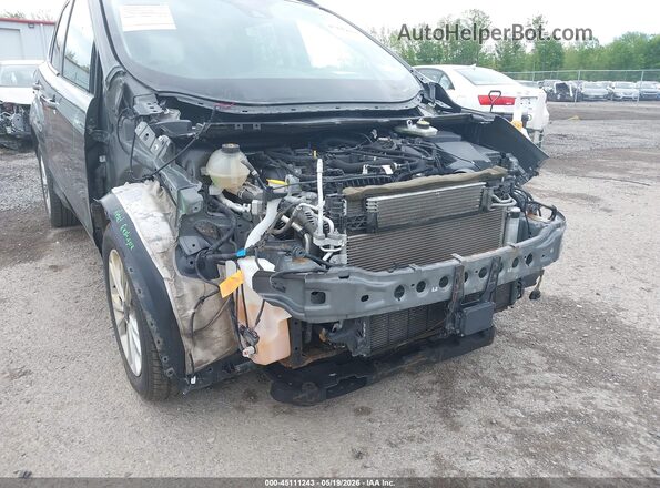 1FMCU9GD5JUD07233 2018 FORD ESCAPE Gray Widok z przodu