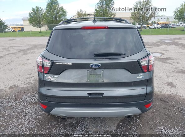 1FMCU9GD5JUD07233 2018 FORD ESCAPE Gray 