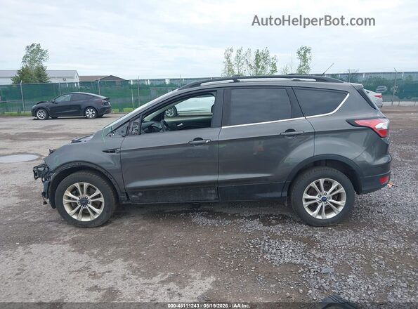 1FMCU9GD5JUD07233 2018 FORD ESCAPE Gray Widok wnętrza 360 stopni
