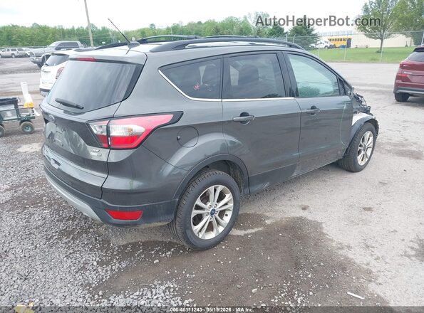 1FMCU9GD5JUD07233 2018 FORD ESCAPE Gray Tył prawy