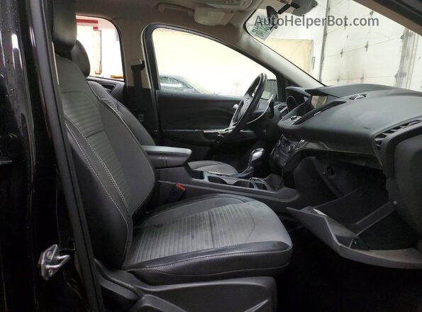 1FMCU9GD5KUA52827 2019 FORD ESCAPE Black Вид салону спереду
