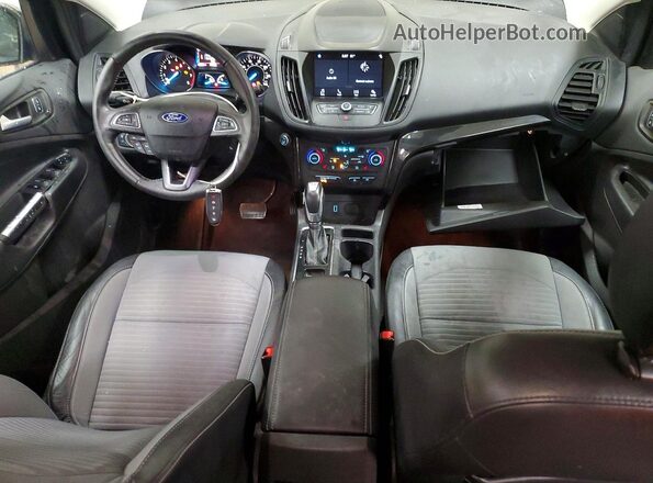 1FMCU9GD5KUA52827 2019 FORD ESCAPE Black Вид панелі приладів